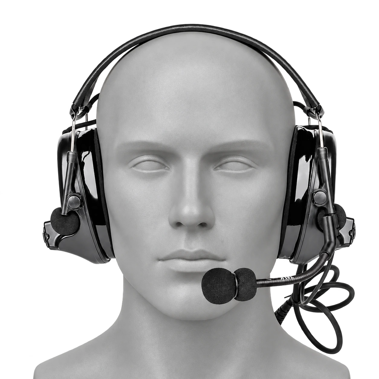 Comtac-Style Electronic Headset in Black